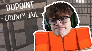 I Was ARRESTED ROBLOX Dupoint County Jail [upl. by Trammel]