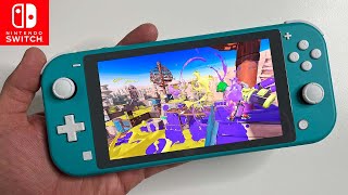 Splatoon 3 Nintendo Switch LITE Gameplay [upl. by Ambert]