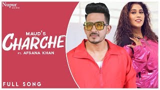 Charche Full Song Afsana Khan amp Maud  Latest Punjabi Songs  New Punjabi Song [upl. by Reivilo]