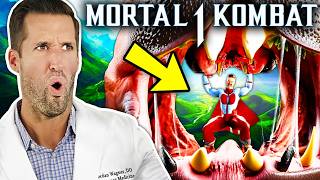 ER Doctor REACTS to BRUTAL Mortal Kombat 1 MK1 Animalities [upl. by Ayital316]