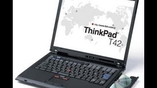 Complete strip down and rebuild of IBM ThinkPad T42 for servicing or replacing parts [upl. by Nnylhtak]