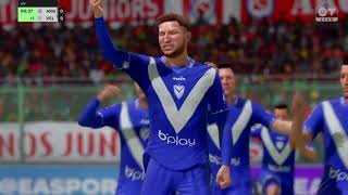 🇦🇷 Argentinos Jrs vs Vélez Sarsfield 🇦🇷  Torneo Betano 2024  Week 20 2DO TIEMPO EA SPORTS FC 24 [upl. by Porty]