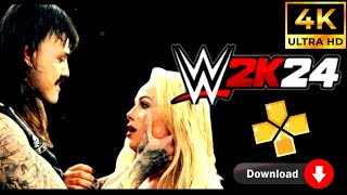 WWE 2K24 DC MOD V10 PSP BY Dom Liv Edition RELEASEDwwe2k24 CrownJewel wwe psp raw smackdown [upl. by Ahsemad]