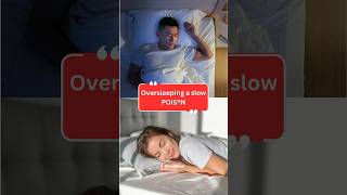 Why oversleeping is bad sleep healthylifestyle shorts [upl. by Terence]