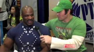 Mike OHearn interview Ronnie Coleman at LA Fitness Expo [upl. by Moses]