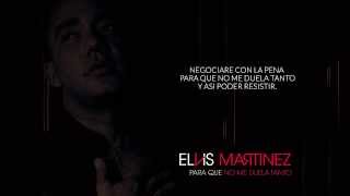 Elvis Martinez  Para Que No Me Duela Tanto AudioLetras [upl. by Hnahk]