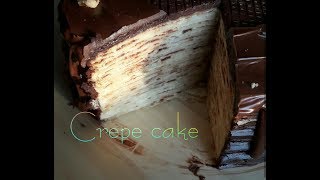 Τουρτα απο κρεπες Crepe cakeby Basiliki Nikopoulou [upl. by Anidan]