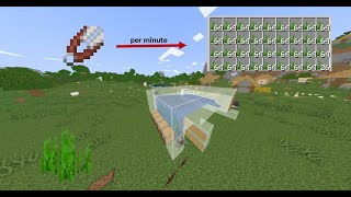 Minecraft Seagras Farm 140000 Items per hour [upl. by Olenka]