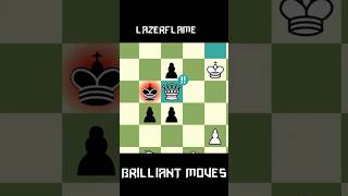 3 Brilliant Moves In a Row Greatest Comeback in Chess chess gaming brilliantmove chessstrategy [upl. by Ateikan]