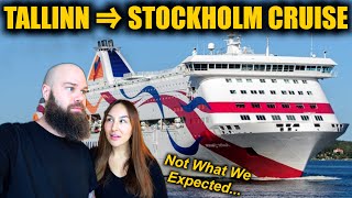 TALLINK SILJA BALTIC QUEEN Review  Cruise from TALLINN to STOCKHOLM  Ferry Vlog With Prices [upl. by Utta94]