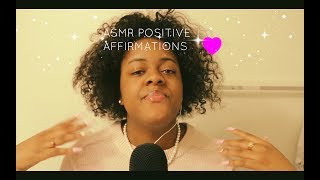 ASMR Positive Affirmations Close Up Whisper [upl. by Nauht761]