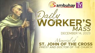 Sambuhay TV Mass  December 14 2023  Memorial of St John of the Cross [upl. by Kizzie42]