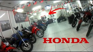 FUI NA HONDA COMPRAR OS RETROVISORES ORIGINAIS DA BIZ [upl. by Nitsirc]