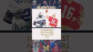 Legends in Cleats The 10 Greatest NFL Players to Ever Lace Up shorts nfl football legend asmr [upl. by Diraf]