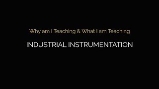 Scenario for Industrial Instrumentation [upl. by Huggins]