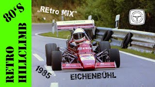 Bergrennen Eichenbühl 1985  REtro MIX Sportwagen  Crash  March 842 BMW Lola T297 Formula Quattro [upl. by Paik281]