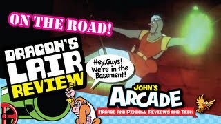 Dragons Lair Arcade Game Review  Cinematronics 1983  FUNSPOT ARCADE [upl. by Leizar171]