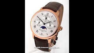 Frederique Constant Manufaktur Slimline Perpetual Calendar Ref FC775MC4S4 FM11291 [upl. by Milla]