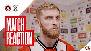 Oli McBurnie  Sheffield United 23 Luton Town  Post Match Reaction [upl. by Eibob802]