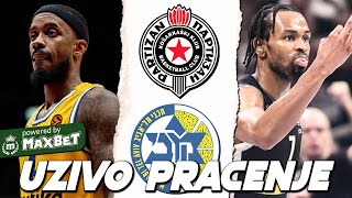 PARTIZAN vs MACCABI TEL AVIV  Stefan Milicevic LIVE [upl. by Komara]