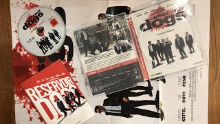 Reservoir Dogs 1992 4K Remastered Bluray UNBOXING  4K60 [upl. by Lenna]