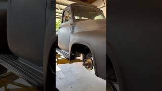 55’ Ford F100 CPP Front Disc Brake Kit TyreeCustoms 55Ford Ford ClassicTruck [upl. by Airt]