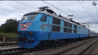 ЧС200006 с поездом quotNevsky Expressquot150 кмч [upl. by Rosalinde]