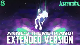 Annes Theme Extended Piano Version  Amphibia Outro Music Music To Study Relax To [upl. by Arawaj]