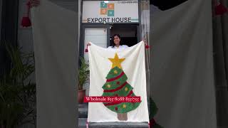 Our beautiful design christmas throwexporthouse throws sofathrows homedecor [upl. by Anoblav]