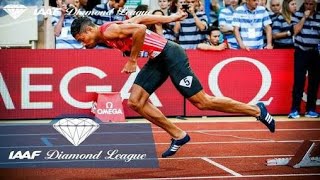 Wayde van niekerk 400m world record side view [upl. by Ot]