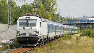 Słowacki wagon w IC Báthory  Sosnowiec Główny [upl. by Htnamas47]