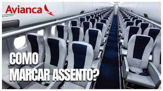 Como Marcar o Lugar no Avião Voando de Avianca [upl. by Ardnuaet937]