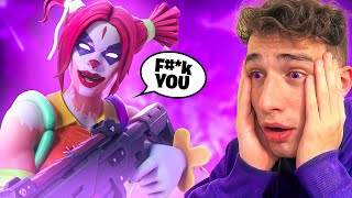 I Spectated my BIGGEST HATER In Fortnite disgusting🤮 [upl. by Fitzger]