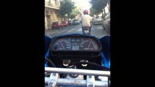 honda varadero 125 hard test hd [upl. by Samella]