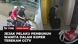 Deretan Rekaman CCTV Gerak gerik Pelaku Pembunuhan Dalam Koper di Bekasi  Kabar Siang tvOne [upl. by Nefets]