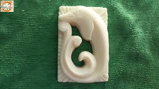 Simple soap carving How to carve a dolphin Simple composition [upl. by Aniraad]