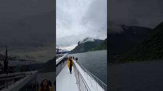 travel Jford Cruise Gudvagen Flam travel norwaytravel cruise shortvideo shorts short [upl. by Carrillo]