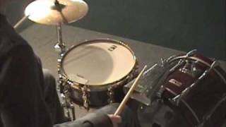 Paradiddle Inversion Drumset Application lesson with Mark Powers [upl. by Jay]