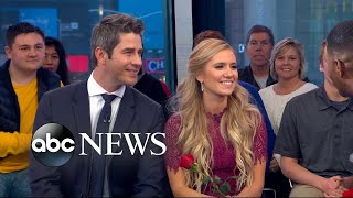 Bachelor Arie and new fiancee discuss future together [upl. by Ahsinroc873]