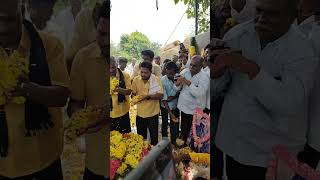 Muthulakshmi Veerappan Pays Respects at Veerappans Memorial with Floral Tribute [upl. by Eileen312]