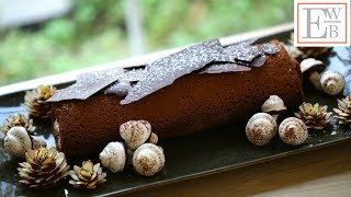 Beths Buche de Noel Recipe How to Make a Christmas Yulelog [upl. by Bonneau525]