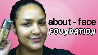 about face foundation first impressions amp wear test [upl. by Aicre601]