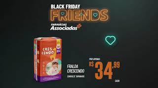 Black Friday Friends  Fralda Crescendo por R 3499 cada [upl. by Linad757]