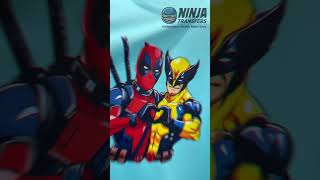 Deadpool X Wolverine Design smallbiz howto stepbystep dtf ninjatransfers wolverine deadpool [upl. by Anirdnajela]