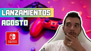 LANZAMIENTOS Agosto 2024  NINTENDO SWITCH  Con trailers [upl. by Durrej259]