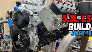 LS Engine Build PT 2  Rocker Arms amp Valve Springs 53L LM7 V8 [upl. by Edmonda66]