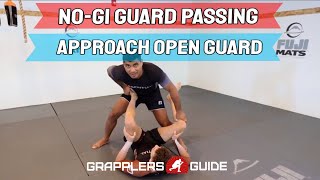 NoGi Guard Passing Concepts Course  Approaching Open Guard With Strong Leg Frames by JT Torres [upl. by Ridgley495]