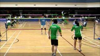 sinsports 2011全港運動會羽毛球混雙決賽wmv [upl. by Plusch]