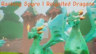 Ranking Spyro 1 Reignited Dragons by World [upl. by Atwekk]