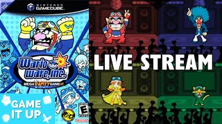 Warioware Inc Mega Party Game LIVE STREAM [upl. by Htebazie]